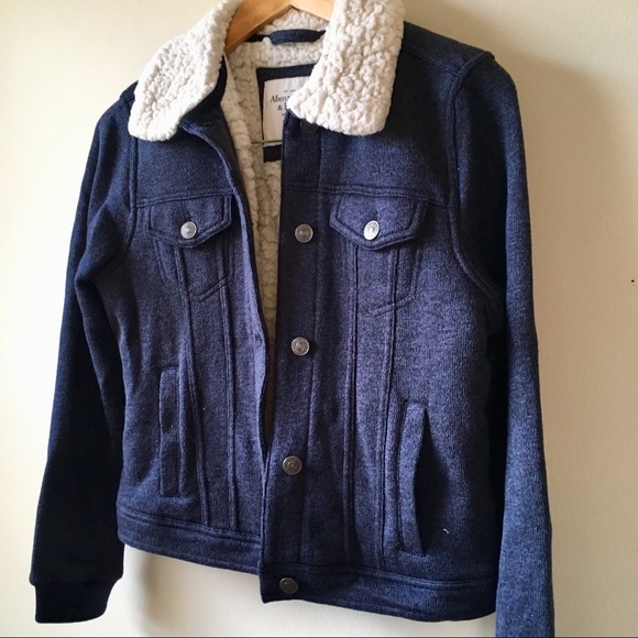 Abercrombie & Fitch Jackets & Blazers - A&F shearling lined jacket